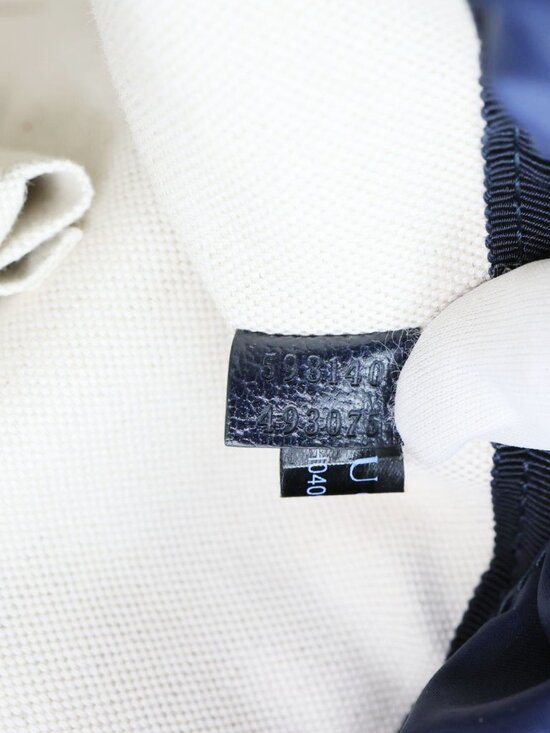 GUCCI  Ophidia GG Supreme Canvas Backpack Navy Blue 598140 main image 8